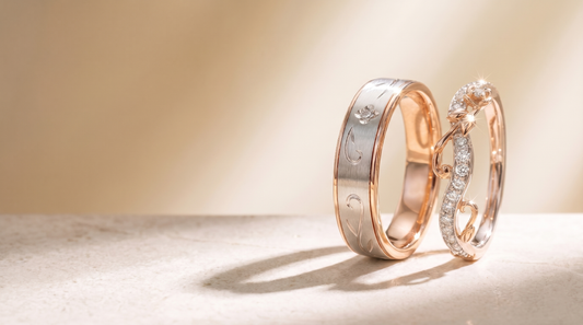 Bespoke Artistry: The Carlos & Crystal Vine Wedding Band Commission