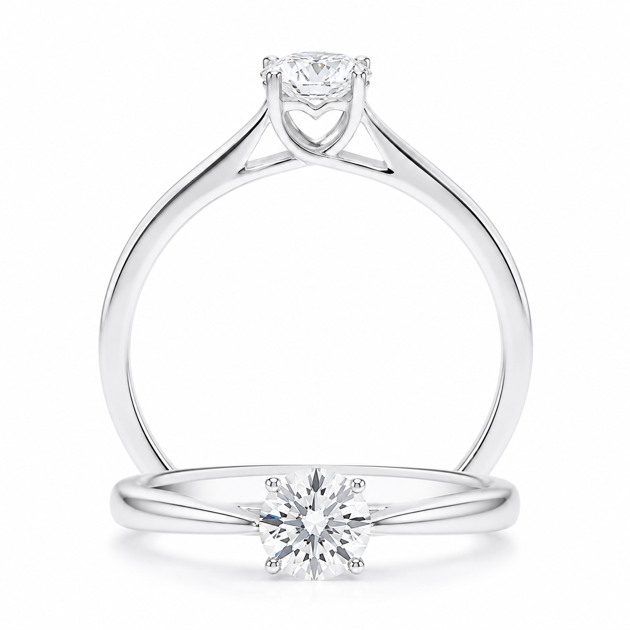 Cupid Jewellery® "Muse" Solitaire Engagement Ring