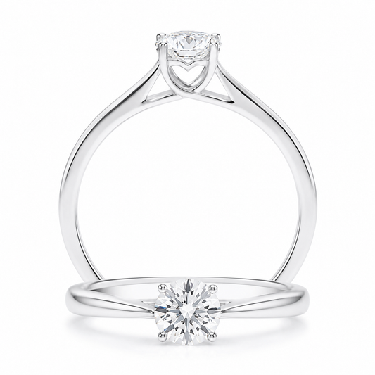 Cupid Jewellery® "Muse" Solitaire Engagement Ring