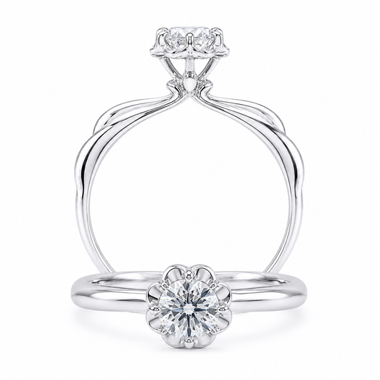 Cupid Jewellery® "Enamour" Engagement Ring