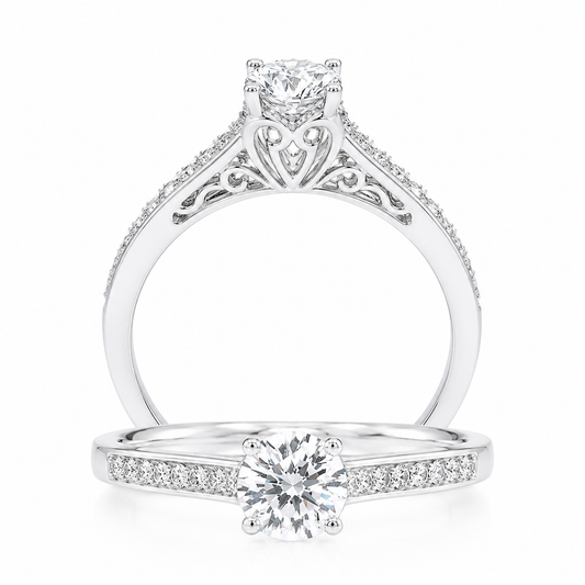 Cupid Jewellery® "Phantasy" Engagement Ring