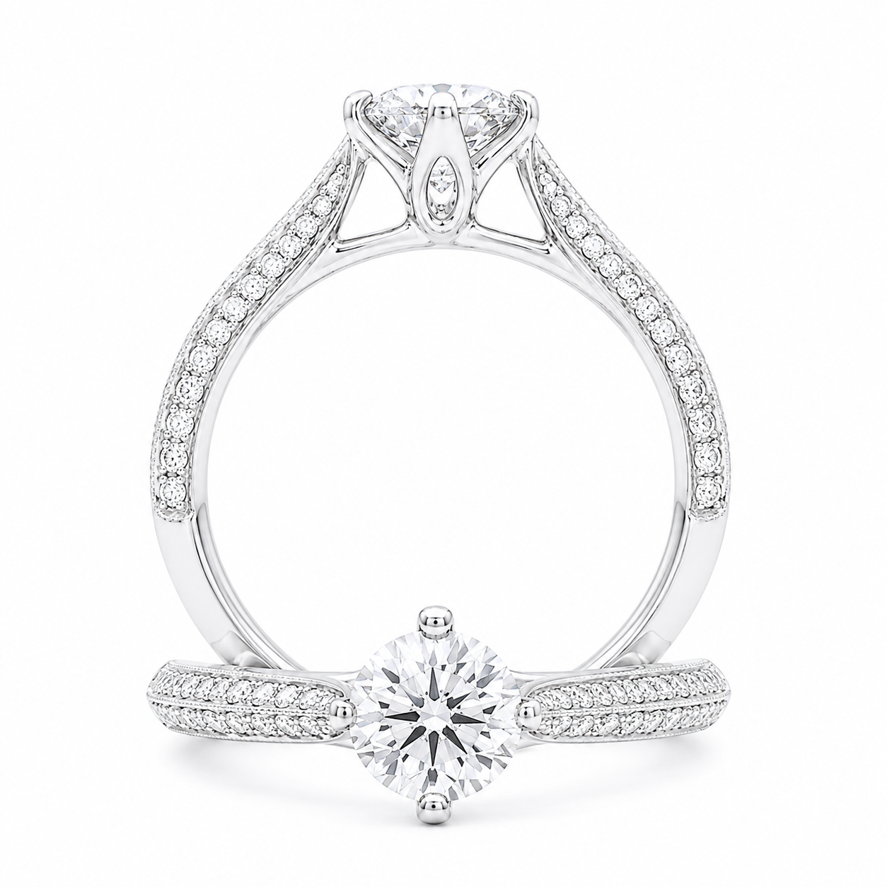 Cupid Jewellery® "Cherie" Engagement Ring