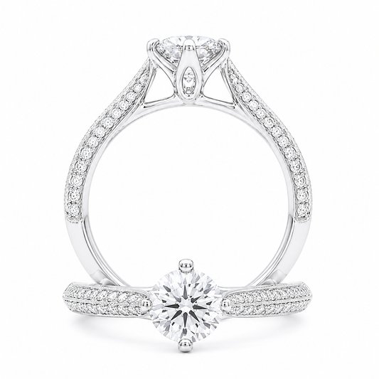 Cupid Jewellery® "Cherie" Engagement Ring