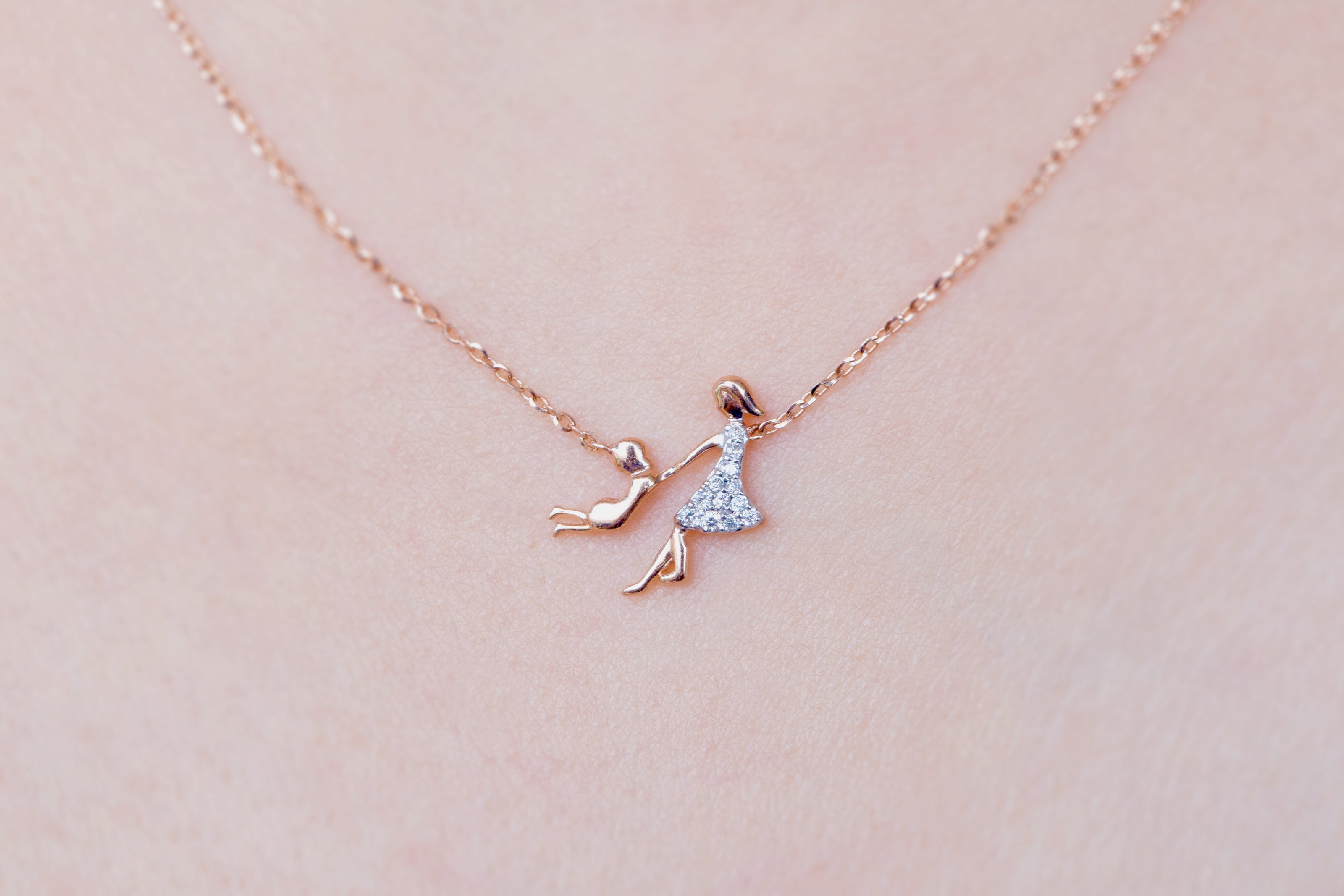 Silver Mother And Son Necklace By Sophie Jones Jewellery |  notonthehighstreet.com